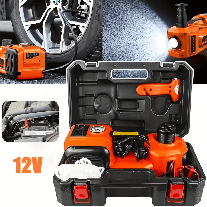 Electric Hydraulic Car Jack Kit — 5 Ton 12V